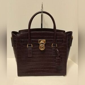 Michael Kors Crocodile Embossed tote